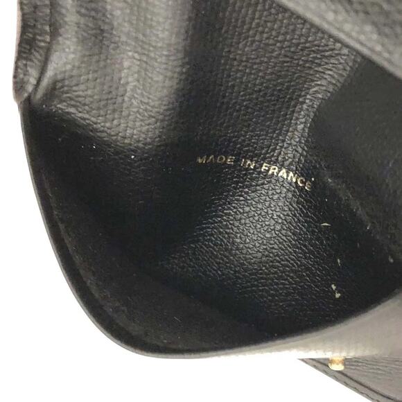 CHANEL Coco Button Leather 6 Ring Key Case Black/7BK0307 - Picture 8 of 9